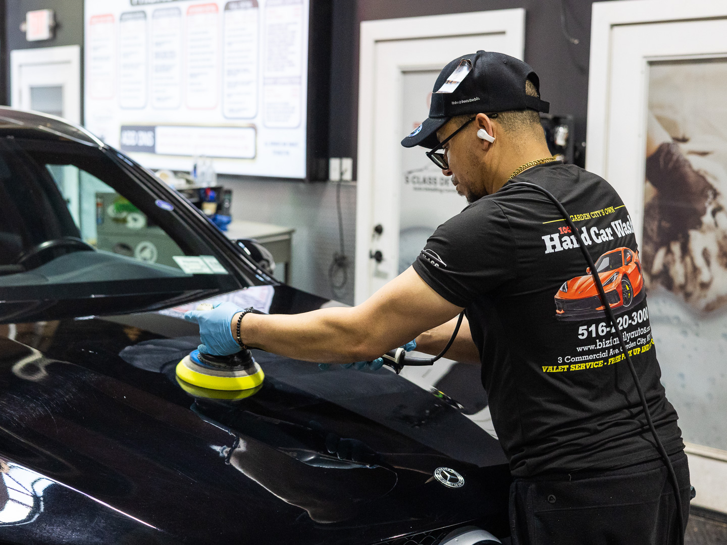 Paint finish after a Biz Family Autos hand wash
